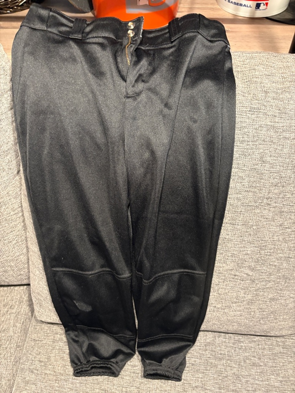 Wilson Black youth large baseball pants- never worn